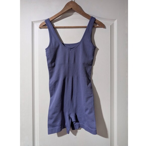 NEW! Athleta | Aurora Bodysuit Shortie In Dark Adonis Blue - Picture 6 of 11
